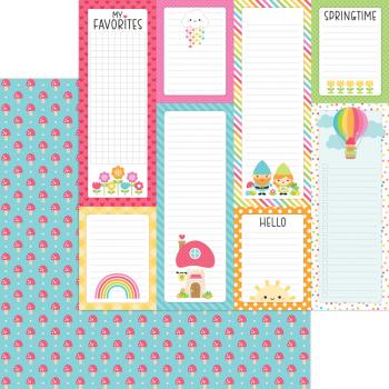 Doodlebug Design - Designpapier "Over The Rainbow" Paper Pack 6x6 Inch - 24 Bogen