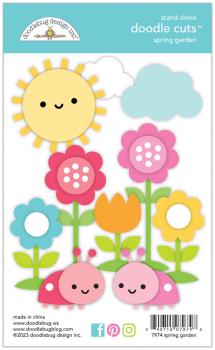 Doodlebug Design - Stanzschablone "Spring Garden" Doodle Dies 