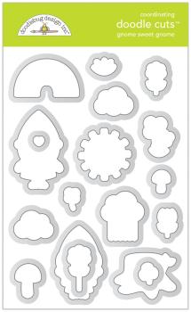 Doodlebug Design - Stanzschablone "Gnome Sweet" Doodle Cuts