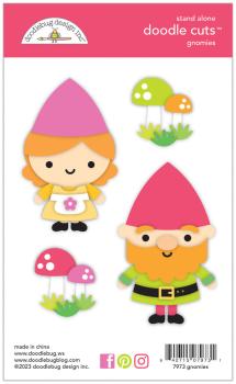 Doodlebug Design - Stanzschablone "Gnomies " Doodle Dies 