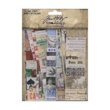 Tim Holtz - Idea Ology - Papier Elemente "Collage Strips"