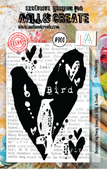 AALL and Create - Stempel A7 "Ornithology" Clear Stamps