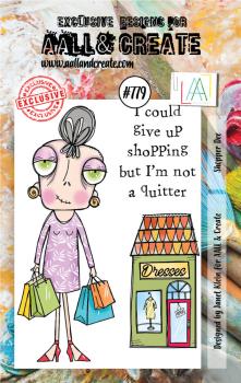 AALL and Create - Stempelset A7 "Shopper Dee" Clear Stamps