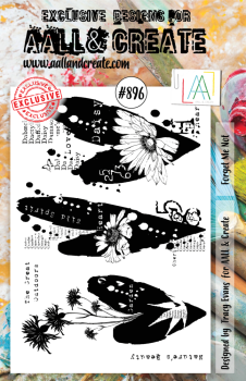 AALL and Create - Stempelset A5 "Forget Me Not" Clear Stamps