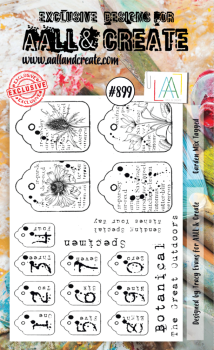 AALL and Create - Stempelset A6 "Garden Mix Tagged" Clear Stamps