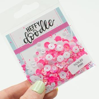 Heffy Doodle - Pailetten "Tickled Pink" Sparkle Mix