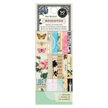 American Crafts - Bo Bunny - Aufkleber "Brighton" Washi Sticker