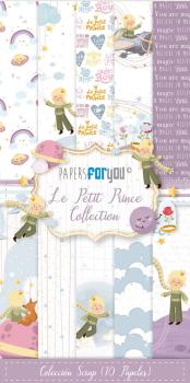 Papers For You - Designpapier "Le Petit Prince" Scrap Paper Pack 6x12 Inch - 10 Bogen 