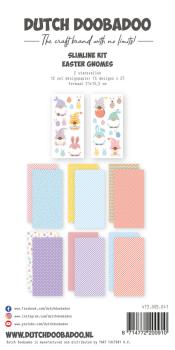 Dutch Doobadoo - Papier Kit "Easter Gnomes" Crafty Kit - 12 Bogen