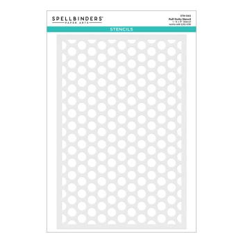 Spellbinders - Schablone "Puff Dotty" Stencil