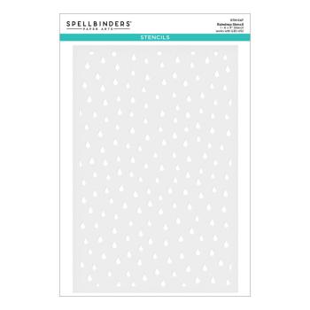Spellbinders - Schablone "Raindrop" Stencil