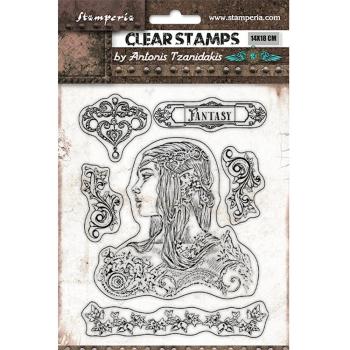 Stamperia - Stempelset "Amazon" Clear Stamps