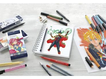 Faber-Castell - Aquarellstifte "Pitt Artist Pens Manga Shôjo Set"