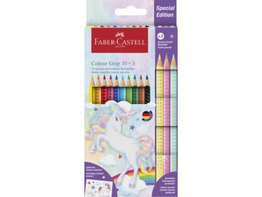 Faber Castell "Colour Grip Water-soluble & Sparkle Pastel Pencils"