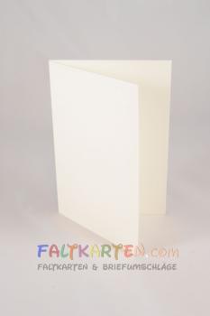 Doppelkarte - Faltkarte 240g/m² DIN B6 in elfenbein