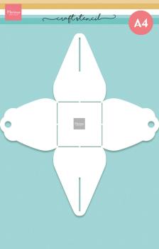Marianne Design - Schablone A4 "Bonbon Box" Stencil