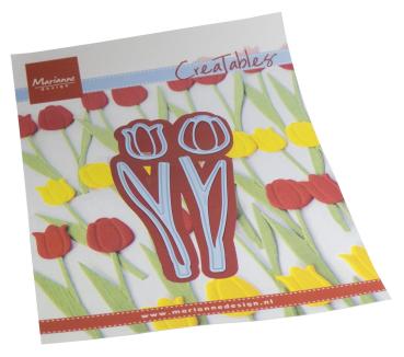 Marianne Design - Präge- und Stanzschablone "Tulips" Creatables Dies