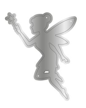 Crafters Companion - Stempelset & Stanzschablone "Make a Wish " Stamp & Dies