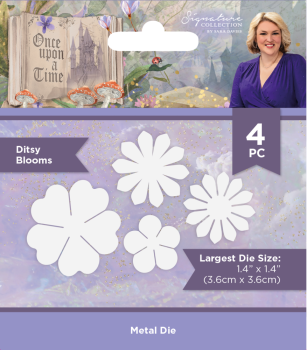 Crafters Companion - Stanzschablone "Ditsy Blooms" Dies