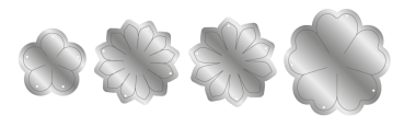 Crafters Companion - Stanzschablone "Ditsy Blooms" Dies