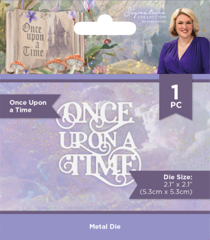 Crafters Companion - Stanzschablone "Once Upon a Time" Dies
