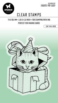 Studio Light - Stempel "Cat in a Box" Clear Stamps
