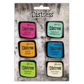 Ranger - Tim Holtz - Anstecknadel "Distress Ink Pad Pin Set 1"