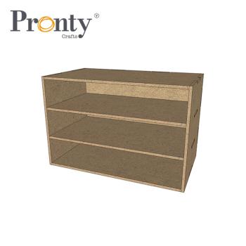 Pronty Crafts - MDF Organizer Grundbox Kastenschublade "Basic Box Drawer"