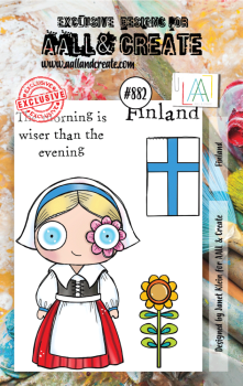 AALL and Create - Stempelset A7 "Finland" Clear Stamps