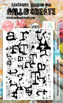 AALL and Create - Stempel A6 "Garden Notes" Clear Stamps