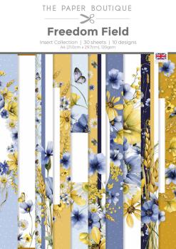 The Paper Boutique - Designpapier "Freedom Field" Insert Collection A4 - 30 Bogen