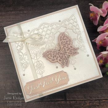 Creative Expressions - Stanzschablone "Wings of Wonder Moroccan Lace Border" Craft Dies