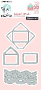 Creative Craft Lab - Studio Light - Stanzschablone "Happy Mail" Dies