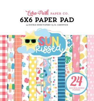 Echo Park - Designpapier "Sun Kissed" Paper Pack 6x6 Inch - Bogen