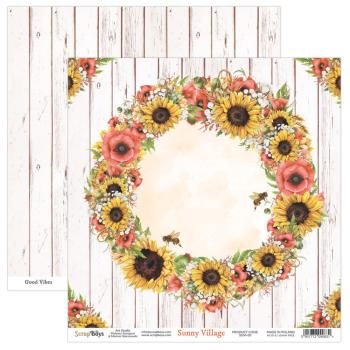 ScrapBoys - Designpapier "Sunny Village" Paper Pack 12x12 Inch - 12 Bogen