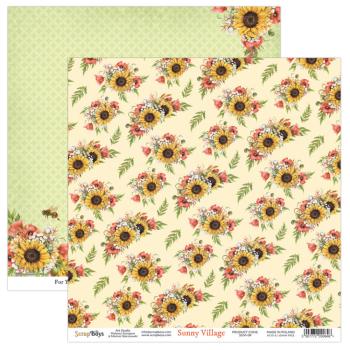 ScrapBoys - Designpapier "Sunny Village" Paper Pack 12x12 Inch - 12 Bogen