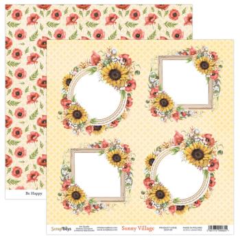 ScrapBoys - Designpapier "Sunny Village" Paper Pack 12x12 Inch - 12 Bogen