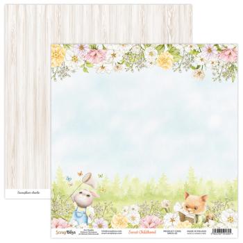 ScrapBoys - Designpapier "Sweet Childhood" Paper Pack 6x6 Inch - 24 Bogen