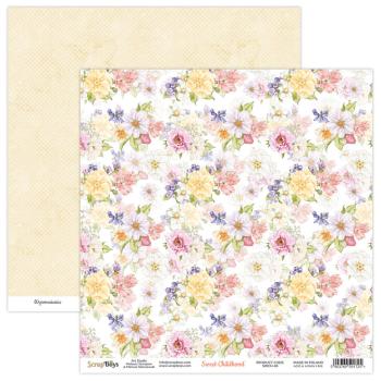ScrapBoys - Designpapier "Sweet Childhood" Paper Pack 6x6 Inch - 24 Bogen