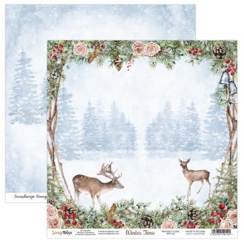 ScrapBoys - Designpapier "Winter Time" Paper Pack 6x6 Inch - 24 Bogen