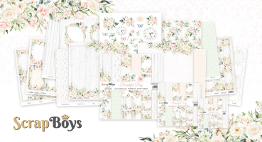 ScrapBoys - Designpapier "Beautiful Day" Paper Pack 6x6 Inch - 24 Bogen
