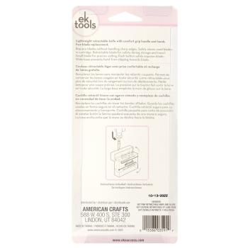 EK Tools - Bastelmesser "Retractable Knife and Blades Pink"