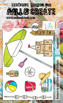 AALL and Create - Stempelset A6 "Beachfront" Clear Stamps