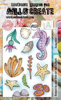 AALL and Create - Stempelset A6 "Ocean Floor" Clear Stamps