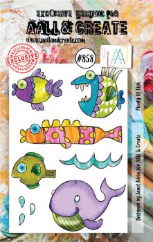 AALL and Create - Stempelset A7 "Plenty of Fish" Clear Stamps