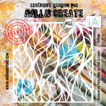 AALL and Create - Schablone 6x6 Inch "Folium "Stencil