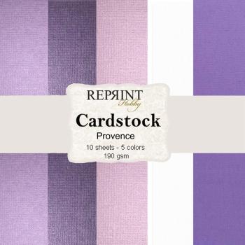 Reprint - Cardstock "Provence" 12x12 Inch 10 Bogen
