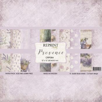 Reprint - Designpapier "Provence" Paper Pack 12x12 Inch - 10 Bogen