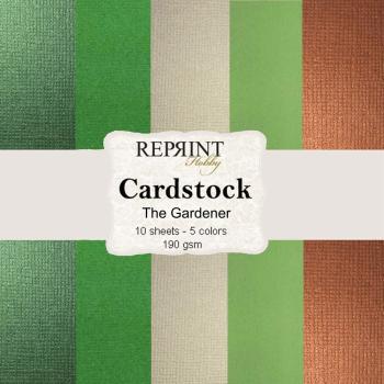 Reprint - Cardstock "The Gardener" 12x12 Inch 10 Bogen