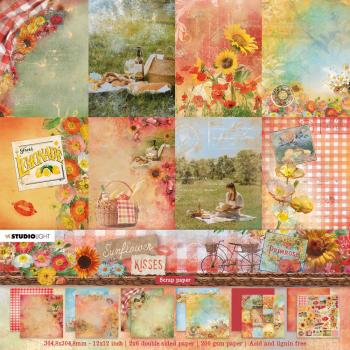 Studio Light - Designpapier "Sunflower Kisses" Paper Pack 12x12 Inch - 12 Bogen